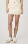 French Connection Gingham Miniskort In White