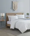 French Connection Hanwell 2-pc. Comforter Set, Twin/twin Xl In White,blue