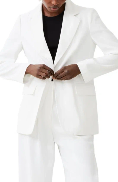 French Connection Harrie Blazer In Summer White