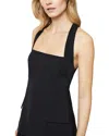 French Connection Harrie Suiting Halter Neck Top In Black