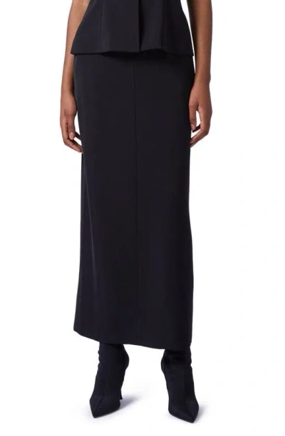 French Connection Harrie Suiting Maxi Skirt In Blackout