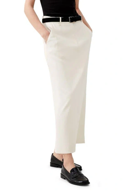 French Connection Harrie Suiting Maxi Skirt In Classic Cream