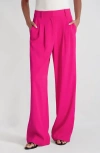 French Connection Harrie Wide Leg Suiting Pants In Blue