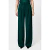 French Connection Harrie Wide Leg Suiting Pants In Green