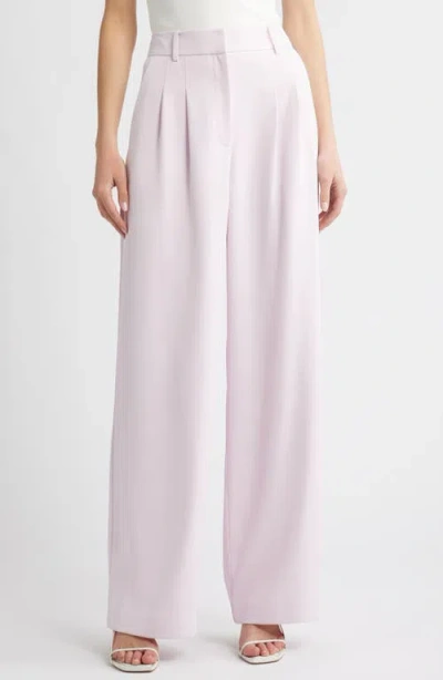 French Connection Harrie Wide Leg Suiting Pants In Sweet Pink
