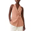 French Connection Harrie Vest In Multi