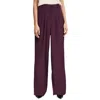 French Connection Harrie Womens Pleated Polyester Trouser Pants In Burgundy
