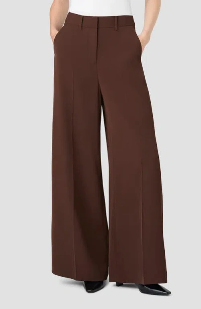 French Connection Harry High Waist Suit Pants In Brown