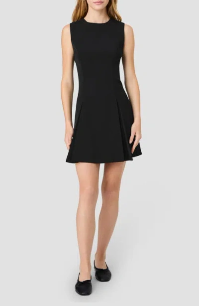 French Connection Harry Sleeveless Inverted Pleat Mini Dress In Multi