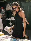 French Connection Harry Suiting Cross Neck Vest  Tops In Black