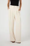 French Connection Women's Harrie Wide Leg Suiting Pants In Cream