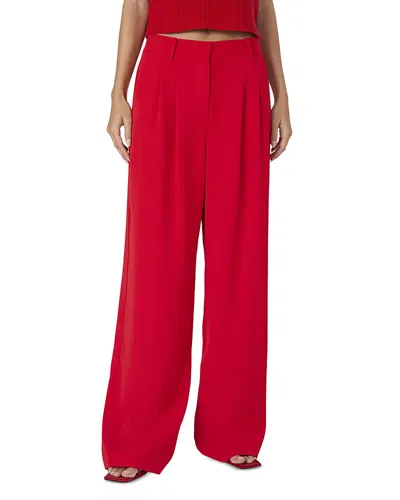 French Connection Harry Suiting Trousers In Mars Red