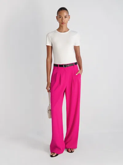 French Connection Harry Suiting Trousers In Pink