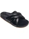 French Connection Women's Hayden Criss-cross Flip Flop Slide Sandals In Black