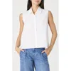 French Connection High-low Bow Back Sleeveless Shirt