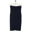 French Connection High Waist Maxi Sweater Skirt In Black
