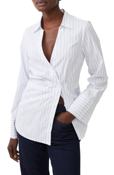 FRENCH CONNECTION ISABELLE ASYMMETRIC SHIRT