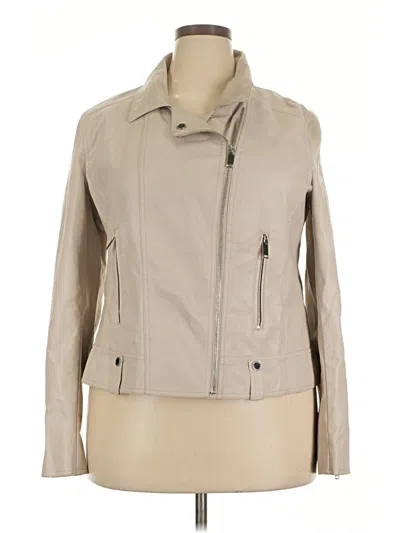 Pre-owned French Connection Jacket In Tan