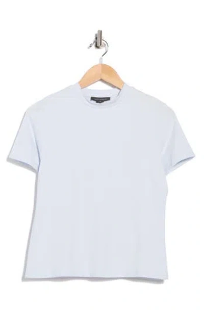 French Connection Justine Ruched Back T-shirt In Transparent