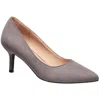 French Connection Kate Womens Vegan Leather Slip On Pumps In Multi