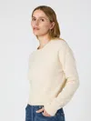French Connection Kesia Crewneck Sweater In Cream