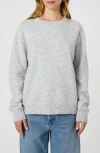 French Connection Kesia Crewneck Sweater In Light Grey