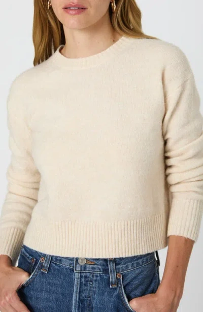 French Connection Kesia Crewneck Sweater In Cream