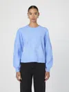 French Connection Kitty Bobble Sweater  Knitwear In Blue