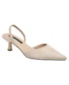 French Connection Ladies Amalfi Kitten Heel In Sand