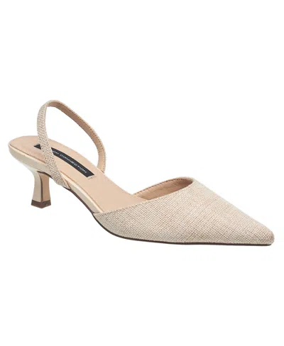 French Connection Ladies Amalfi Kitten Heel In Sand