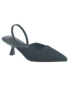 French Connection Ladies Coco Slingback Kitten Heel In Blue