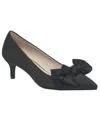 French Connection Ladies Hayleybow Kitten Heel In Black