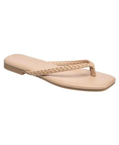French Connection Ladies Louvre Sandal In Gray