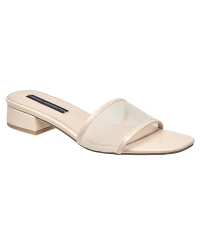 French Connection Ladies Pierre Mesh Sandal In Brown