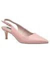 French Connection Ladies Quinn Slingback Kitten Heel In Pink