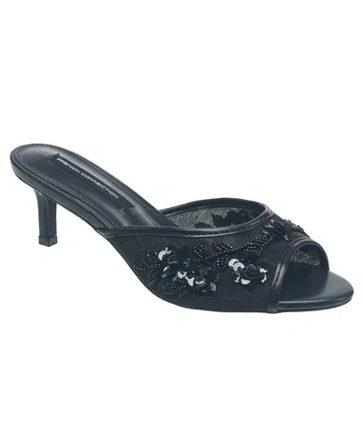 French Connection Ladies Ritz Mesh Kitten Heel In Black