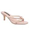 French Connection Ladies Twirlc Kitten Heel In Pink