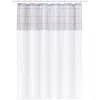 French Connection Landon Collection Shower Curtain In Blue