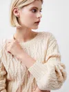 French Connection Layon Jini Jumper Classic Cream In Cream