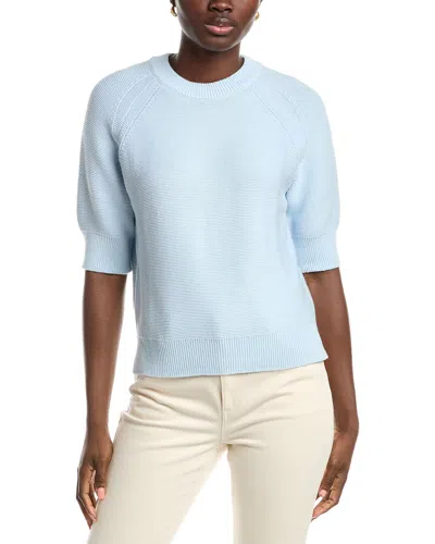 French Connection Lilly Mozart Raglan Sweater In Blue