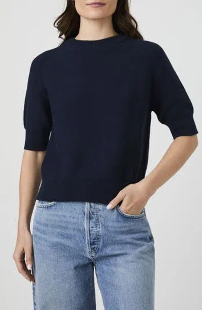 French Connection Lily Mozart Raglan Sleeve Sweater In Blue