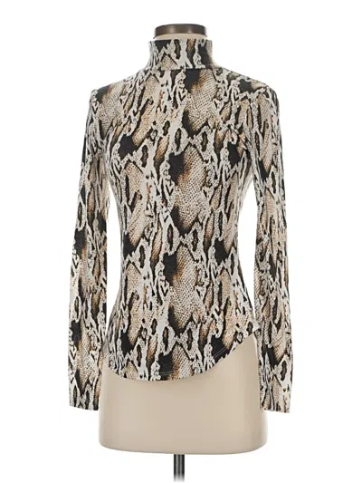 Pre-owned French Connection Long Sleeve Blouse In White