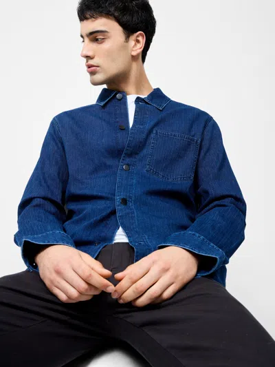 French Connection Long Sleeve Denim Overshirt  Tops
