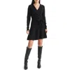 French Connection Long Sleeve Faux Wrap Sweater Dress