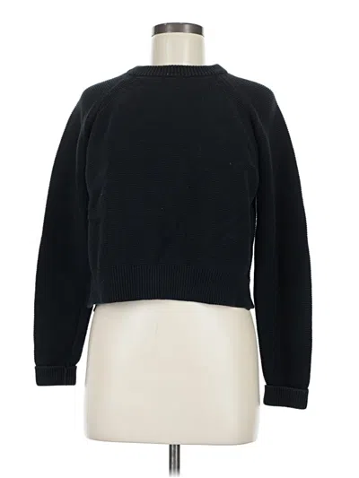 Pre-owned French Connection Long Sleeve Top Black Turtleneck Tops