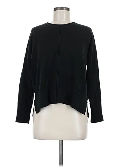 Pre-owned French Connection Long Sleeve T-shirt In Black