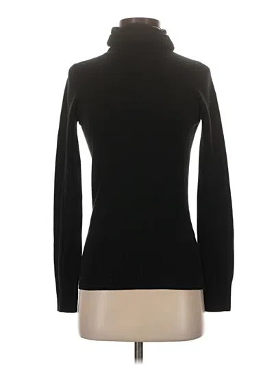 Pre-owned French Connection Long Sleeve Turtleneck In Black