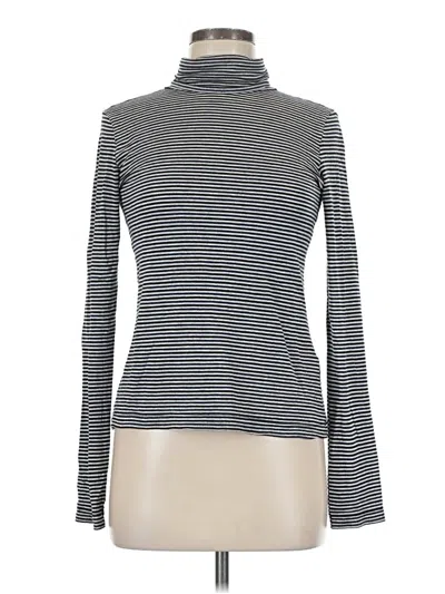 Pre-owned French Connection Long Sleeve Turtleneck In Gray