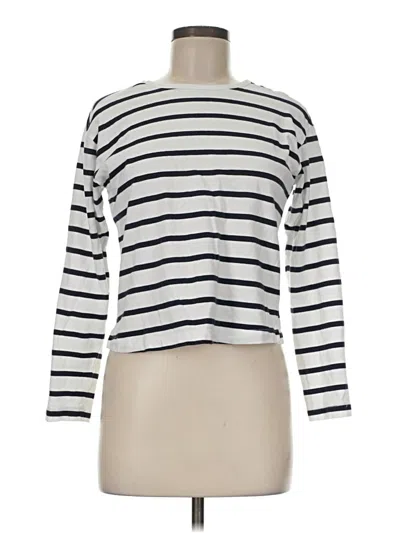 Pre-owned French Connection Long Sleeve Turtleneck In Ivory
