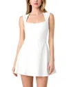 French Connection Ruth Whisper A-line Dress In Summer White